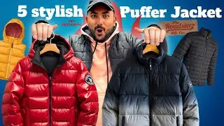 Top 5 puffer jacket for men|Winter jackets haul 2025|Red tape,Roadster
