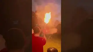 Crazy Firework Launcher Shoots Mortar Like A RPG