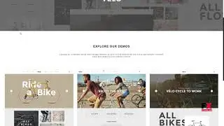 Velo - Bike Store Responsive Business Theme      Philander Carran