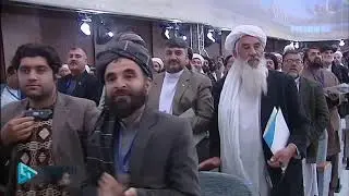 TAPI gas pipeline groundbreaking ceremony 23/02/2018 Turkmenistan/Afghanistan border