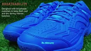 Yonex Drive I Badminton Shoes Royal Blue & Black Color