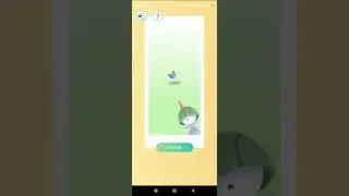 PoGo - Ralts photobombed its Shiny counterpart in AR snapshot encounter! 😆 #pogo #snapshot