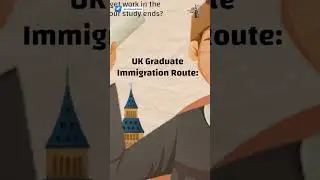 Work in UK : The Graduate route: information for international students #ytshorts #UKGraduateRoute