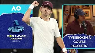 Alex De Minaur Joins the Studio and We Talk Alcaraz's Arms | Pod Laver Arena | Australian Open 2026
