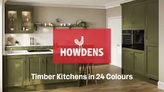Timber Kitchens in 24 colours at Howdens