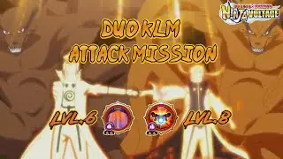 DUO KLM [Minato KLM & Naruto KLM] Attack Mission Gameplay | Naruto x Boruto Ninja Voltage #36