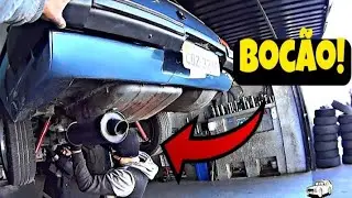 ESCAPAMENTO 4X1 COM ABAFADOR TURBÃO RONCO FANTASTICO
