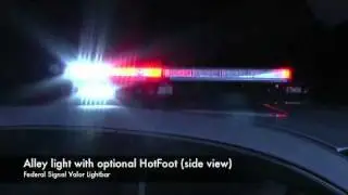 Federal Signal Valor Alley, Takedown and Flood Features