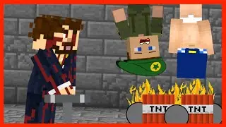MİNECRAFT PARODİLERİ GERÇEK YÜZLERİ! 😱 - Minecraft