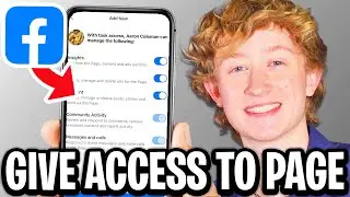 How to Give Access to Facebook Page - iPhone And Android