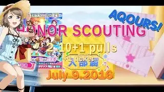 Love Live! SIF - Initial Honor Scouting [ 1 Ticket + 100 Gems ] || Aqours