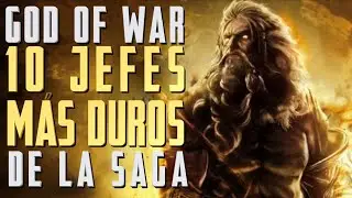 10 JEFES DUROS de la saga GOD OF WAR que nos hicieron SUFRIR