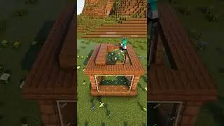 Frog Terrarium in Minecraft 💙#shorts