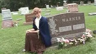 North Webster Cemetery Walk Enactor Clarissa DuBois
