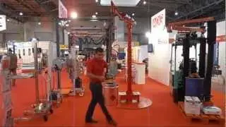 FlexiCrane Mobile, moveable jib crane / flyttbar vikarmskran - Lifts All