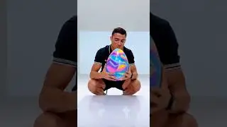 For the first time, Cristiano Ronaldo ate an Easter egg #shorts #eating