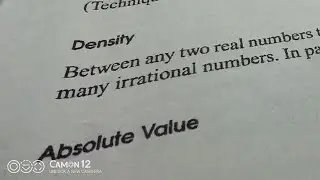 كثافة الأعداد الحقيقية والقيمة المطلقة (Density and Absolute value) No.4