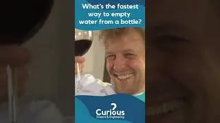 #Shorts | What's The Fastest Way To Empty The Bottle? | Curious?: Science and Engineering
