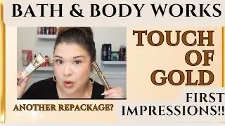 ✨ Первые впечатления! Bath & Body Works Touch of Gold | Ещё одна переупаковка? 💛