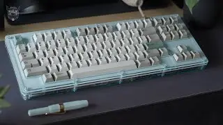 SMkeyboards TKL -  68g Ergo Clears - Typing Test