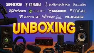 Top Audio Studio Gear Unboxing Studio Gear unboxing 