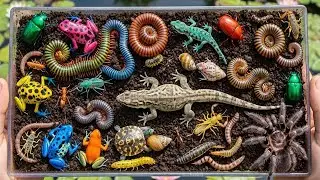 Secrets of the Forest Floor  Rare Colorful Insects Found in Wood and Bark