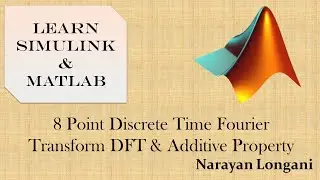 8 Point Discrete Time Fourier Transform and Additivity Property | Code in Matlab