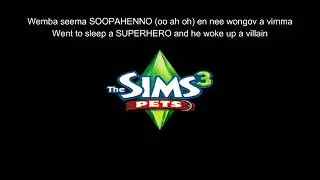 Superhero by Cher Lloyd Simlish Version (Simlish Lyrics & English Lyrics)