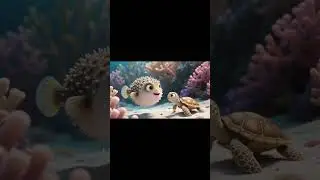 The Tiny Turtle&rsquo;s Ocean Adventure | baby turtle ocean story