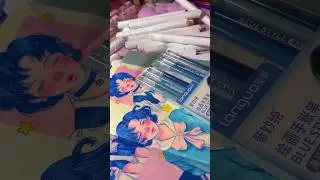 тгк: jaeuart \\ Done 💙 #arrtx #art #arrtxmarkers #сейлормун #sketch #sailormercury #сейлормеркурий