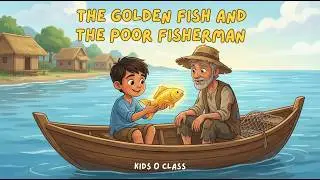 The Golden Fish and the Poor Fisherman | Kids Moral Story | Nursery & KG | kids 0 class