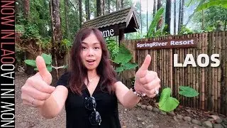 Laos | Road to Kong Lor Cave Continues - Spring River Resort | Now in Lao