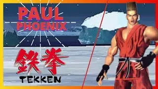 PAUL PHOENIX Arcade Medium Playthrough - TEKKEN PS1 CLASSIC