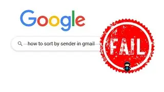 STOP Searching For How To Sort By Sender in Gmail&hellip; DO THIS INSTEAD!
