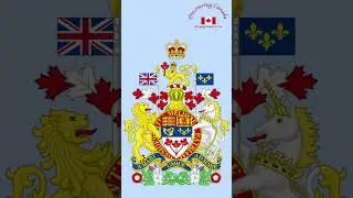 The Canadian Coat of Arms: A Symbolic Representation of Its History | #Shorts