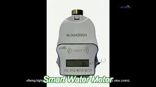 nb-iot communication smart water meter for communication automatic valve control