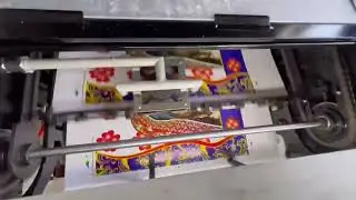 Automatic 4 Colors Offset Printing Machine Video