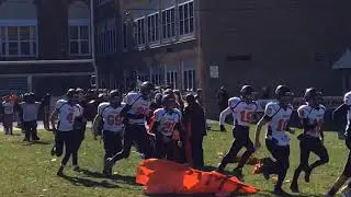 The Pitman High School football team takes the field for its first home game in 2 years.