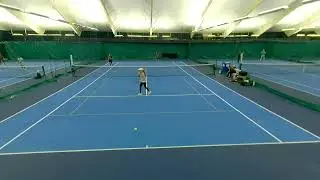 Mixed Doubles (42) - When you run into the divider net 😮