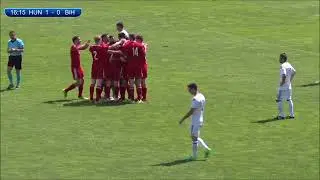 Norbert F&uuml;leki - goal and assist for Hungary against Bosnia and Herzegovina in UEFA Regions Cup 2018