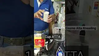 Live demo Atta kneading Preethi zodiac Cosmo mixer food processor one minute atta kneading #zodiac
