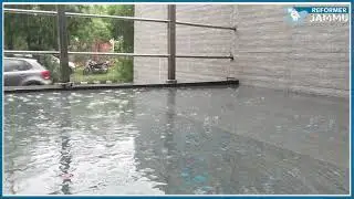 #Rain lashes #Jammu city, brings respite from humid weather