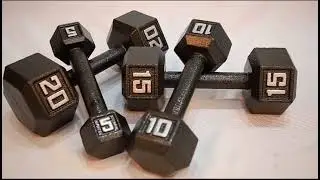 CAST METAL IRON DUMBBELL BARBELL KETTLE BELL