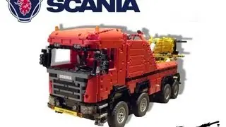 Lego Scania Offroad 8x8 Extreme Tow Truck