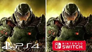 DOOM [2016] PS4 vs Switch (Graphics Comparison)