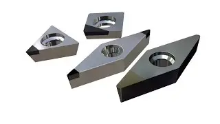 PCD/PcBN ISO Inserts RG9A