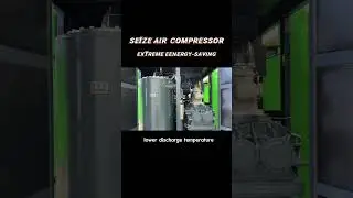 How Two-Stage Compression Cuts Energy Costs in Real Factories #aircompressor#seizeair#rmanufacturers