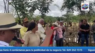 Estamos en la Subasta de los Toros que fueron donado al Cristo de Los Milagros de Bayaguana