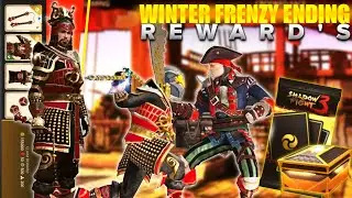shadow fight 3 pirate justice! Sf3 Winter Frenzy Ending rewards! I got Legendary set! Antonym