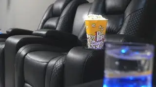 Power LED Home Theater Seating Collection